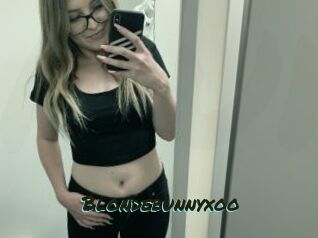Blondebunnyxoo