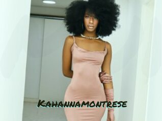 Kahannamontrese